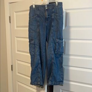 Maurices Blue Wide Leg Jeans
